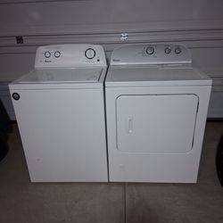 Amana Washer And Whirlpool Gas Dryer Excellent Working Condition