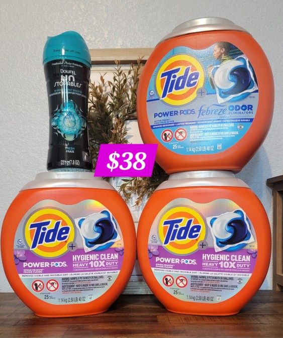 Tide Pods And Downy Scent Booster Bundle $38 Near Costco In Panama Line #93313