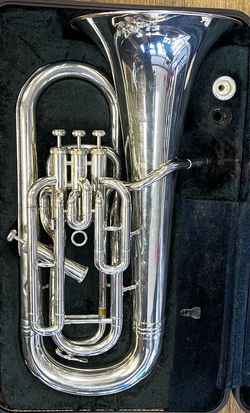 YAMAHA YEP-621S Bb EUPHONIUM 4 VALVE SILVER