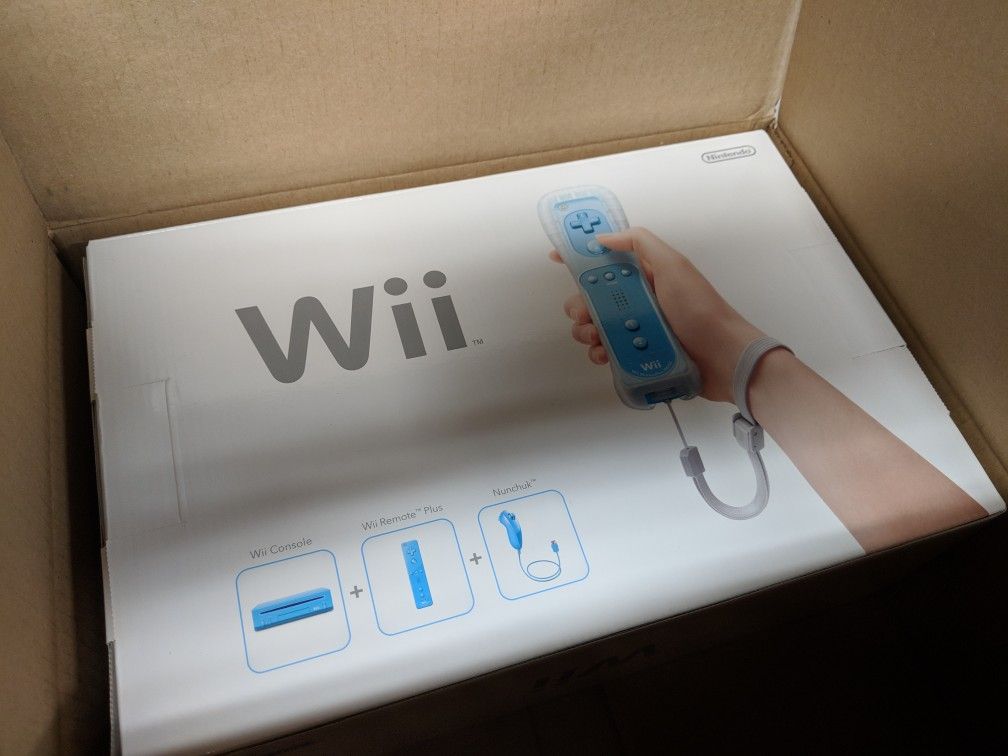 Rare Walmart Blue Nintendo Wii Console Limited Edition