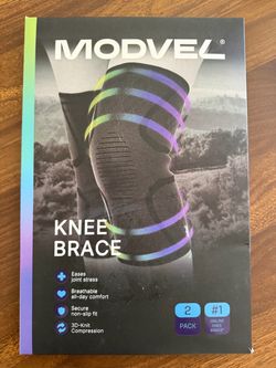 Modvel Compression Knee Brace - 2 pack