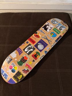 Supreme Sticker Collection Skateboard Deck
