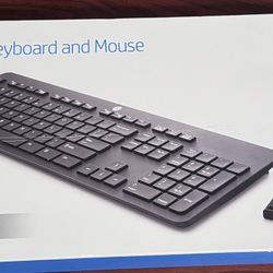 HP Slim Wireless keyboard & Mouse (New)
