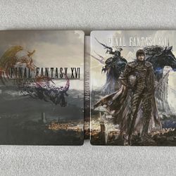 Final Fantasy XVI Custom made Steelbook Case only for PS4/PS5/Xbox (No Game) New