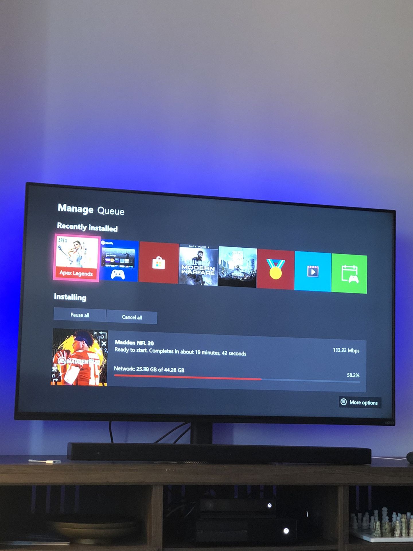 60 inch vizio LED TV