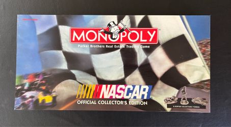 NASCAR Monopoly Official Collector's Edition Board Game