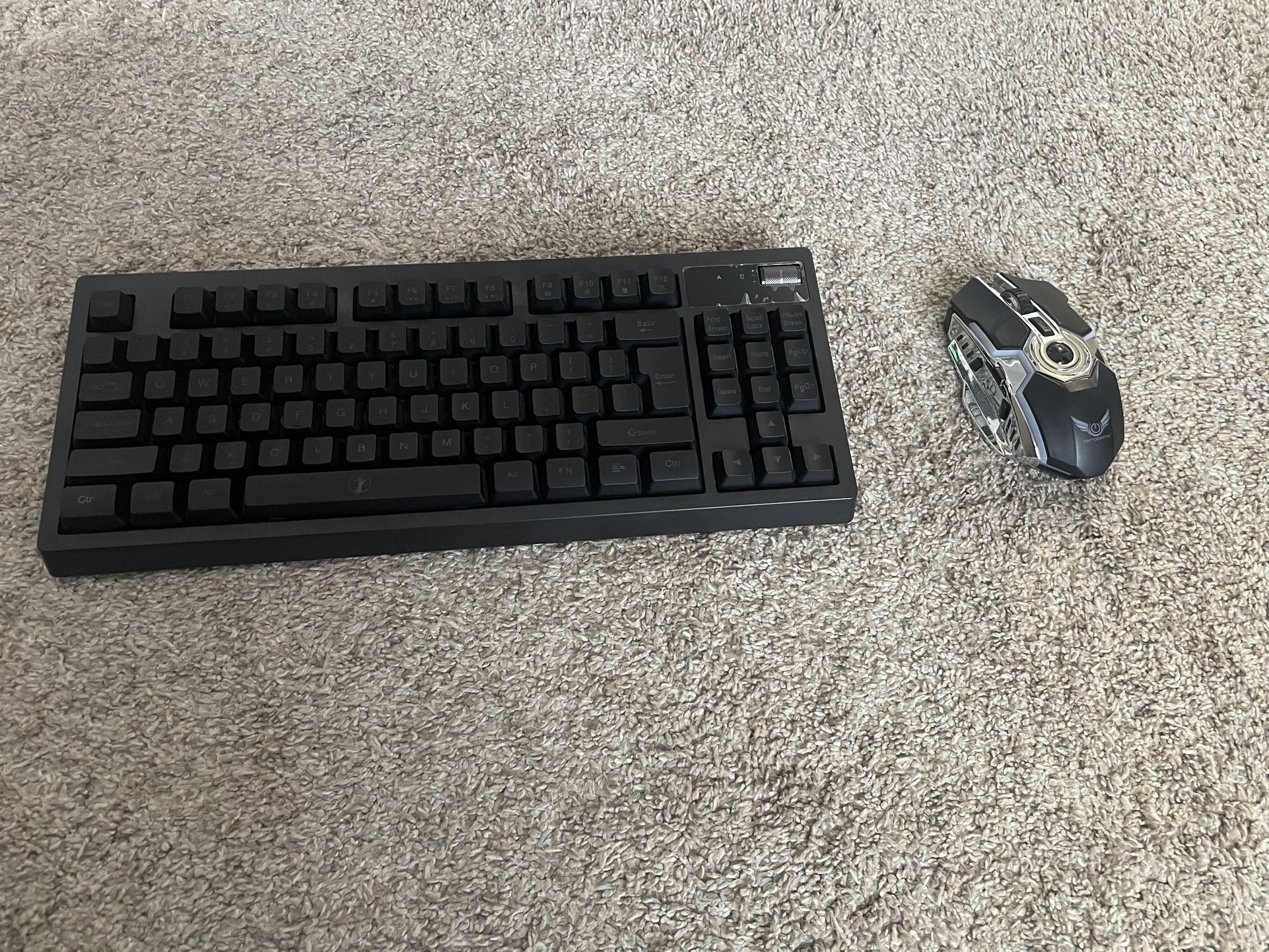 Like New RGB Rechargeable, Wireless Keyboard And Mouse