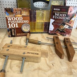 Woodworking Clamps & Books