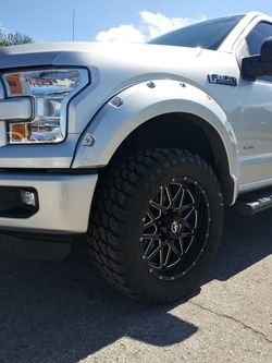 (4) New 20×9 Off Road & (4) New Mud Tires