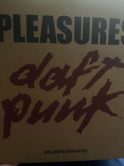 Daft punk/ Pleasures collab Book ends