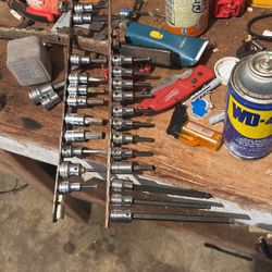 Snap On Hex Heads Vintage ! ! And A Few Williams!
