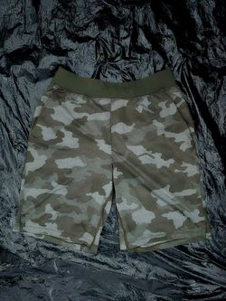 Lululemon Men's Surge Short 6" Lined Medium Camo Dark Olive