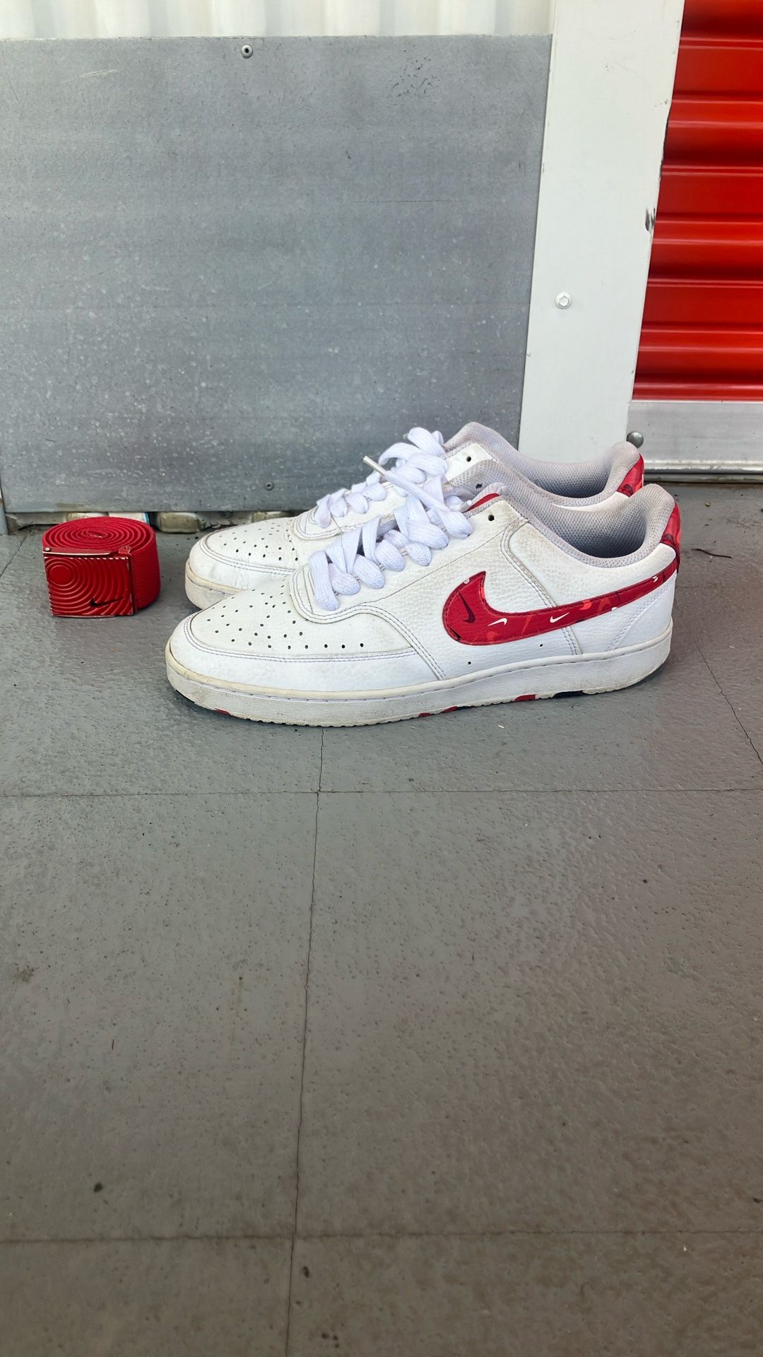 Nike Camo Red White & black