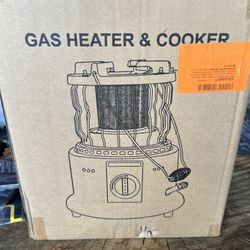 Gas Heater and cooker