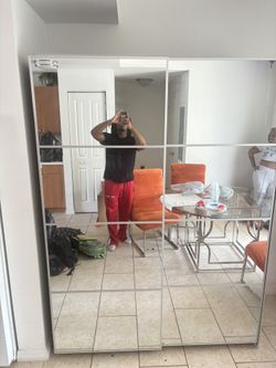 Vanity wardrobe mirror