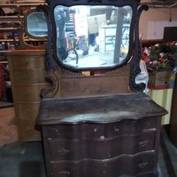 Antique Oak Dresser