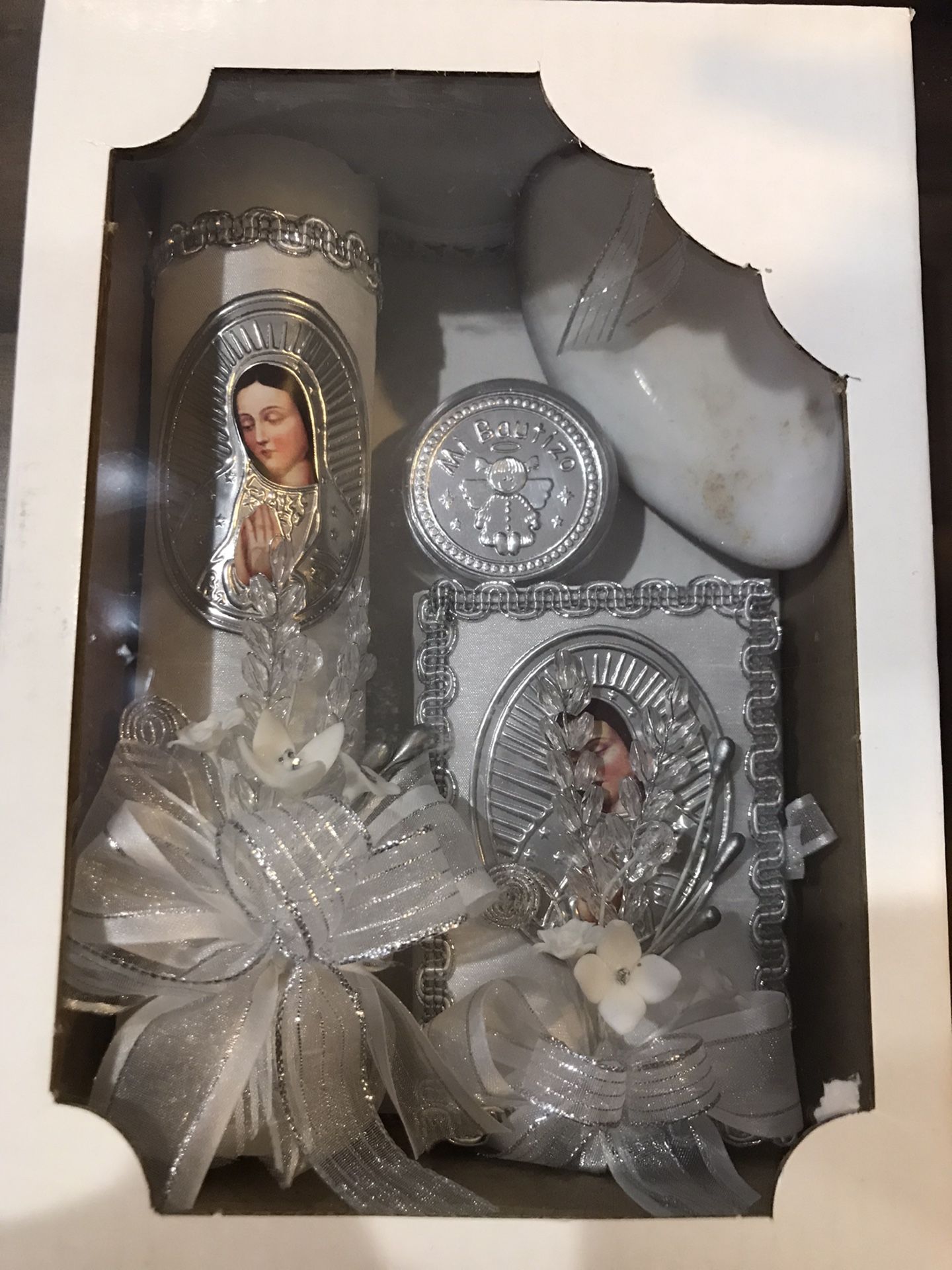 4 Piece Bautizo/baptism Set