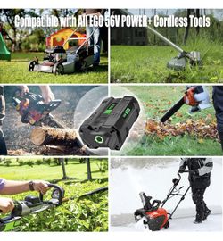 56V 5.0Ah Lithium-Ion battery Replacement for EGO 56 Volt Battery BA2800 BA2800T BA2242T BA2240 BA1400T BA4200 BA4200T BA5600T, for EGO 56V Power+ Too