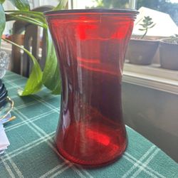Beautiful Red Vase