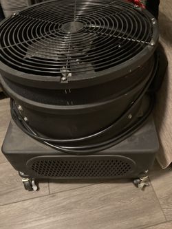 Inflatable Tube Man 18" Weather Resistant Blower, with wheels