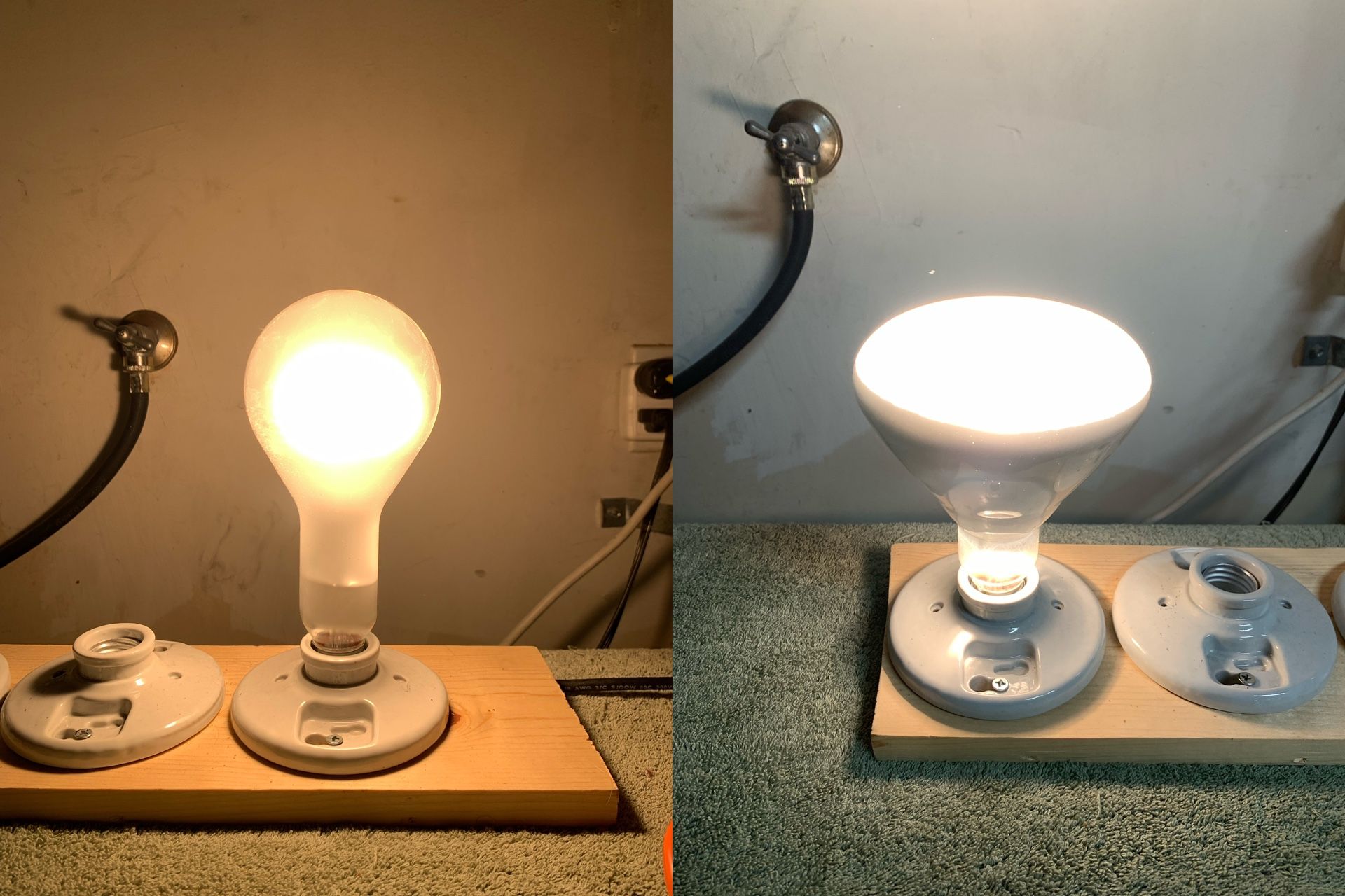 300 Watt & 75 Watt light Bulb 25 piece lot