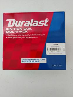 Duralast Ignition Coil Multipack ,C1696-4 ignition coil , 4pcs .OBO.