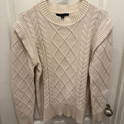 Cyrus, Cable Knit Sweater, Size M