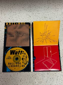 Mike Watt “Ball-hog or Tugboat?” Limited Edition CD