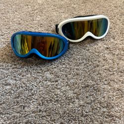 Kids Snowboard Goggles Set Of 2