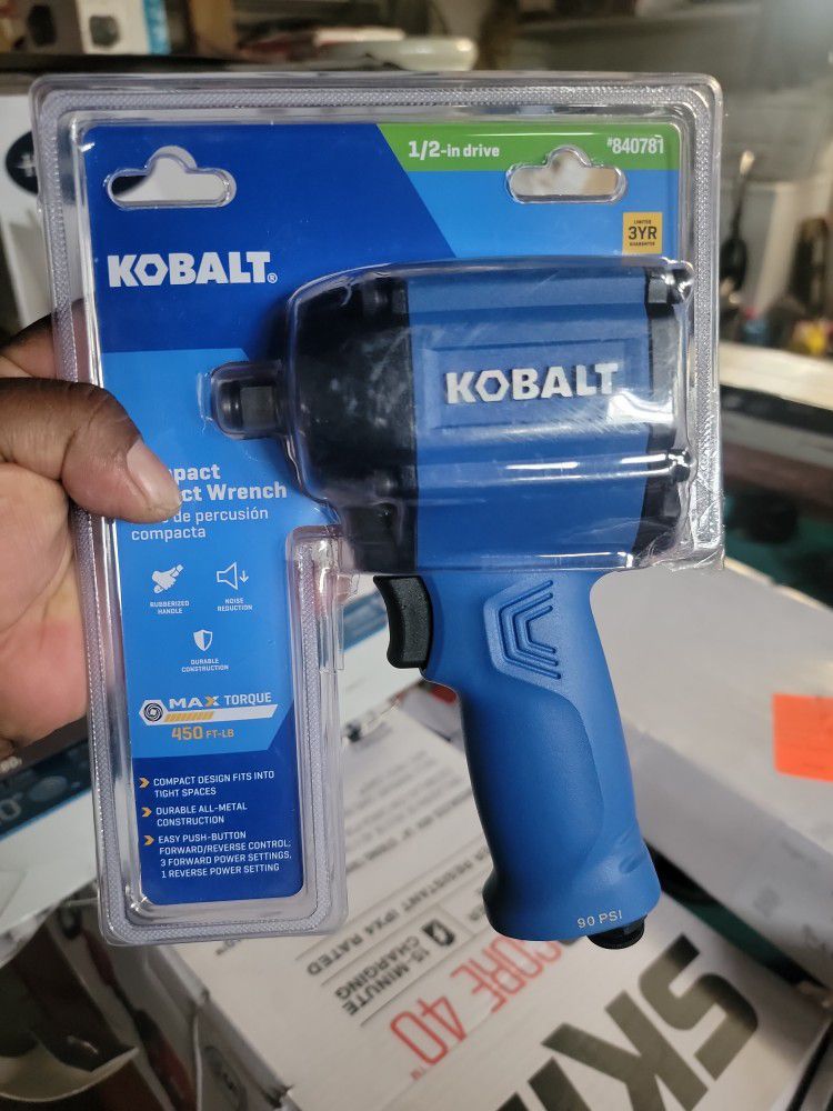 KOBALT 1/2-IN DRIVE COMPACT IMPACT WRENCH 