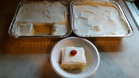 DELICIOUS HOMEMADE TRES LECHE CAKE