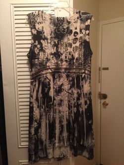 Style and Company Large polyester dress