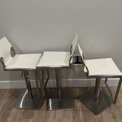 3 Bar Stool Chairs 