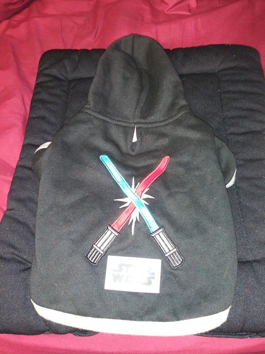 Used Once Dog Star Wars Hoodie Size M