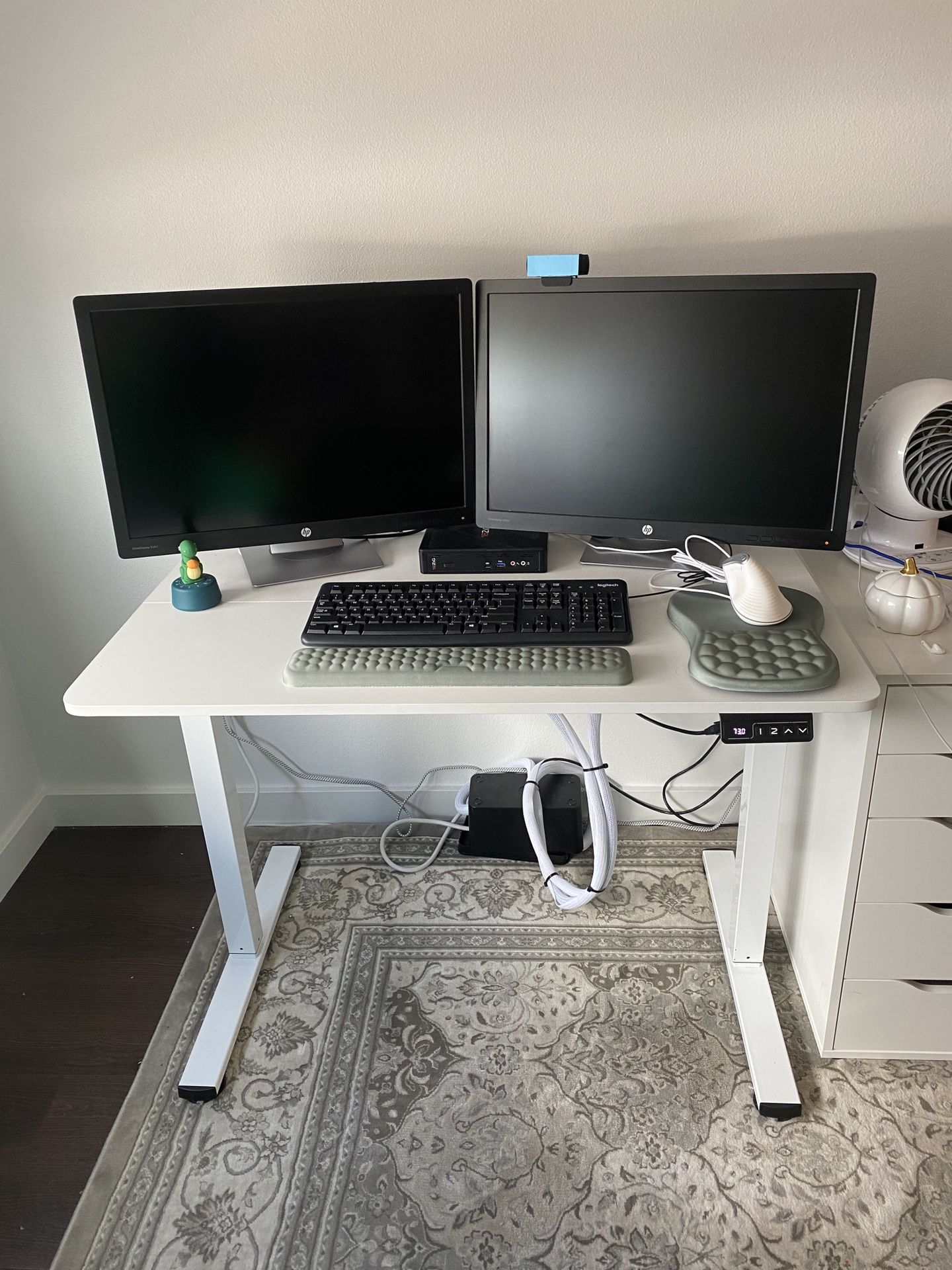 Standing Desk, Adjustable Desk And Chair
