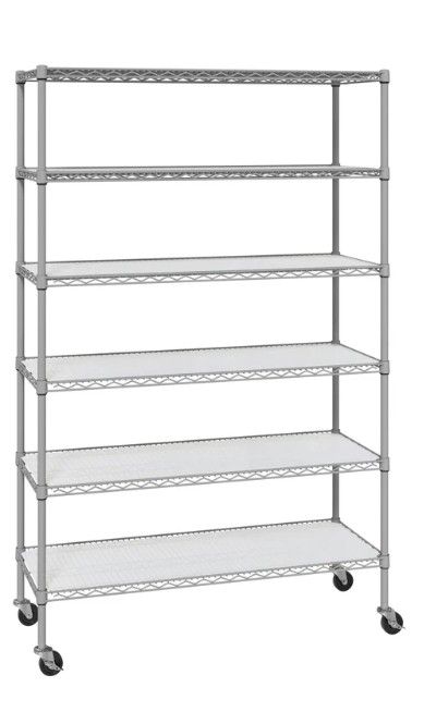 Seville Classics
UltraDurable® 6-Tier NSF Steel Shelving.