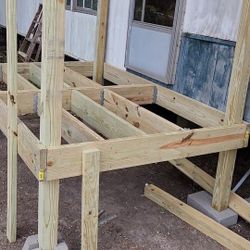 Need A Porch Or Deck Built ??? Framing 