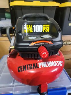 Central Pneumatic 100 Psi Air Compressor