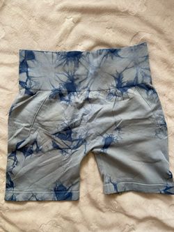 Tie Dye Booty Scrunch Bike Shorts