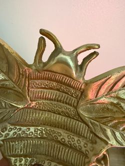 Brass Bee Decorative Bowl