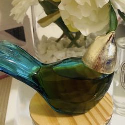 Avon vintage Love bird glass bottle womens fragrance