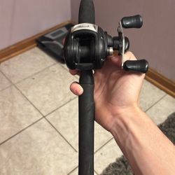 Shakespear Alpha Baitcaster Rod And Reel Combo