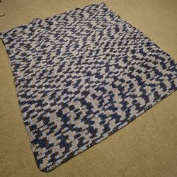 Heavy Handmade Crocheted Blanket