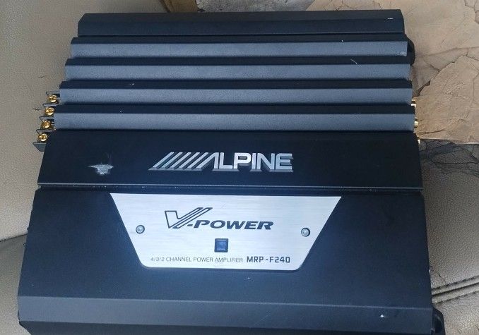 Alpine MRP-F240 4-Channel Amp