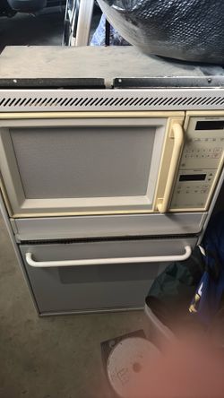 Microwave and oven