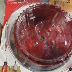 5 in. Carbide Hole Saw with 2-3/8 in. Cutting Depth