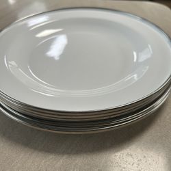 6 POTTERY BARN PLATES
