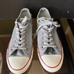 Grey Converse Size 9 Men’s / 11 Women’s 