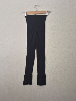 Hue Girls Black Ankle Leggings Size: Small/ Medium