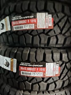 35x12.50R22LT NITTO RIDGE GRAPPLER
